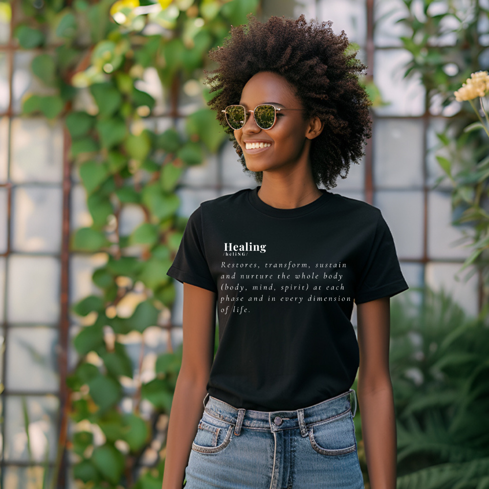 Healing Definition – Inspirational Graphic Tee